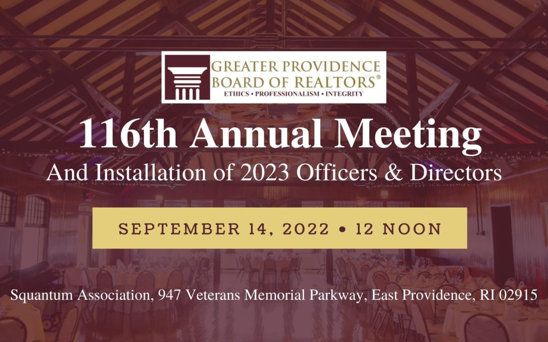 Tickets on sale now for the 116th Annual Meeting