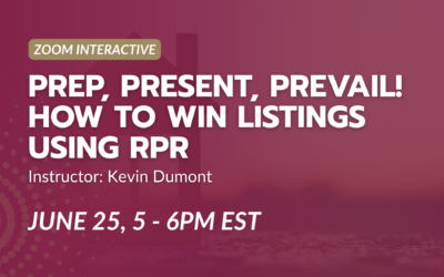 Prep, Present & Prevail with RPR on 6/25